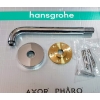 HANSGROHE Ramię prysznicowe 24,1 cm  27409000 - kompletne