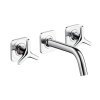 HANSGROHE Axor Citterio 34215000 - 3-otworowa  bateria umywalkowa chrom