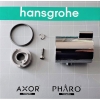 HANSGROHE Gryf/Uchwyt do termostatu z blokadą temperatury wody 92836000 - MyFox, ECOSTAT, Crometta S, MyClub [prawy]