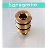 HANSGROHE Nypel łączący rurę pionową fi 25 mm z baterią 92861000