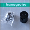 HANSGROHE Vernis Blend Gryf/Uchwyt termostatu 93727670 z przyciskiem czarny mat - do kompletu prysznicowego