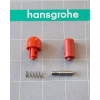 HANSGROHE Czerwony przycisk 97212000 - do Gryfu/Uchwytu termostatu podtynkowego