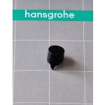 HANSGROHE Przycisk 92848670 czarny - do uchwytu baterii termostatowej Ecostat, Ecostat Comfort, Croma Select S, Raindance Select S