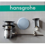 HANSGROHE Automatyczny komplet odpływowy 94139000 - metalowy