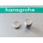 HANSGROHE Zatyczki/Uchwyt na szampon z osłoną 96177800 - edelmatt