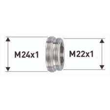 NEOPERL Adapter M24x1/M22x1 - krótki