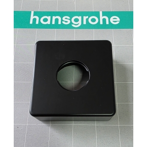HANSGROHE AXOR Uno/Vernis Shape Rozeta ścienna S kwadratowa 93879670 - do baterii wannowych i prysznicowych