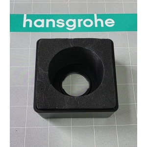 HANSGROHE AXOR Uno/Vernis Shape Rozeta ścienna S kwadratowa 93879670 - do baterii wannowych i prysznicowych