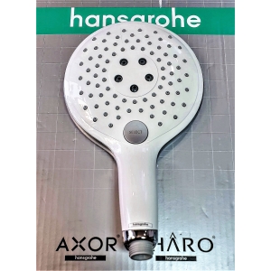 HANSGROHE Dysk prysznicowy Raindance Select 150 3jet, DN15 28587000 - chrom/biel