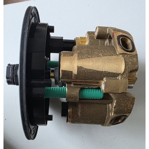 HANSGROHE DuoTurn S Bateria z mieszaczem do 2 odbiorników, podtynkowa 75418140 - Brąz Szczotkowany