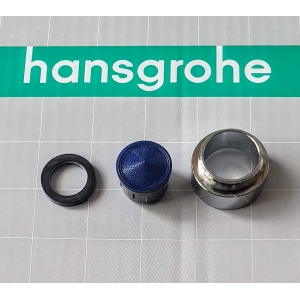 HANSGROHE Perlator M24x1, 25 l/min QuickClean® 92512000 - do wylewek wannowych