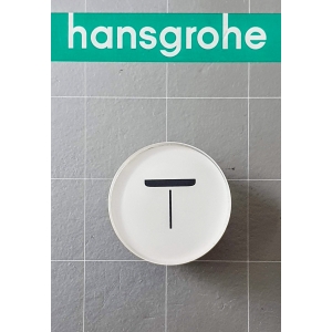HANSGROHE ShowerSelectGlass Przycisk 'Dysza mono' 92576xxx - do rozety zewnętrznej
