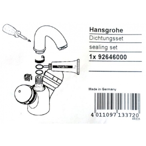 HANSGROHE Set naprawczy do obrotowych wylewek baterii 92646000