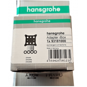 HANSGROHE Adapter iBox 93181000 - do zamienionych podejść