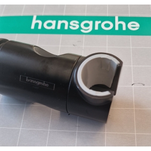 HANSGROHE Uchwyt Suwak 93517670 czarny mat expo - do drążków prysznicowych 22 mm