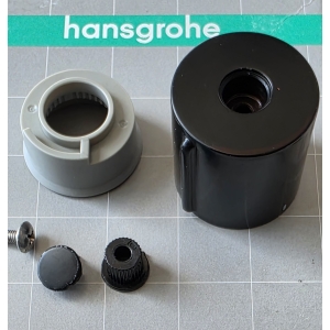 HANSGROHE Vernis Shape Gryf/Uchwyt przełącznika funkcji 93731670 kompletny - do kompletów prysznicowych [zwrot po zakupie]