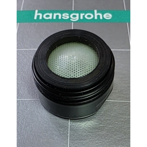 HANSGROHE Perlator M24x1 5 l/min (1 szt) Honeycomb rotacyjny 93834670 - do armatury umywalkowej - czarny mat
