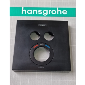 HANSGROHE ShowerSelect Rozeta 155x155 mm 92217670 - do 2 odbiorników [czarny mat]