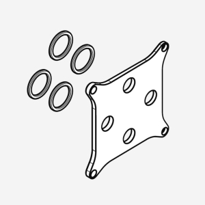 HANSGROHE iBox universal Zestaw kompensacyjny 95521000 1°