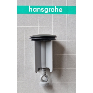 HANSGROHE Korek umywalkowy 96026670  kpl. Dn 32 mm - kompletny czarny mat