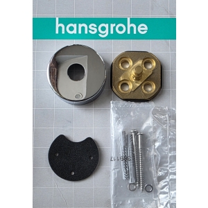 HANSGROHE Mocowanie 98539000+92807000 z rozetą Ø 60 mm - do montażu kompletu prysznicowego