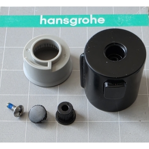 HANSGROHE Vernis Shape Gryf/Uchwyt termostatu 93727670 kompletny - do kompletów prysznicowych [zwrot po zakupie]