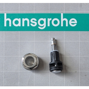 HANSGROHE Vivenis/Finoris Przełącznik 94368000 + nakrętka 94367000 po zwrocie - do baterii wannowej