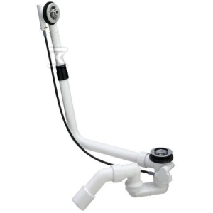 VIEGA MULTIPLEX Syfon wannowy z przelewem - długi