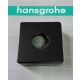 HANSGROHE AXOR Uno/Vernis Shape Rozeta ścienna S kwadratowa 93879670 - do baterii wannowych i prysznicowych