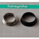 HANSGROHE Nakrętka dociskowa 93717000 + osłona 93716670 kartusza ceramicznego M2