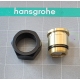 HANSGROHE Veris Shape Nypel z zaworem zwrotnym i nakrętką 93730670 kompletny - do termostatów i kompletów prysznicowych