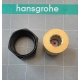 HANSGROHE Veris Shape Nypel z zaworem zwrotnym i nakrętką 93730670 kompletny - do termostatów i kompletów prysznicowych