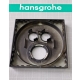HANSGROHE ShowerSelect Rozeta 155x155 mm 92217670 - do 2 odbiorników [czarny mat]