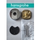HANSGROHE Mocowanie 98539000+92807000 z rozetą Ø 60 mm - do montażu kompletu prysznicowego
