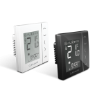 Salus VS10W/B - przewodowy, podtynkowy regulator temperatury 4w1 230V
